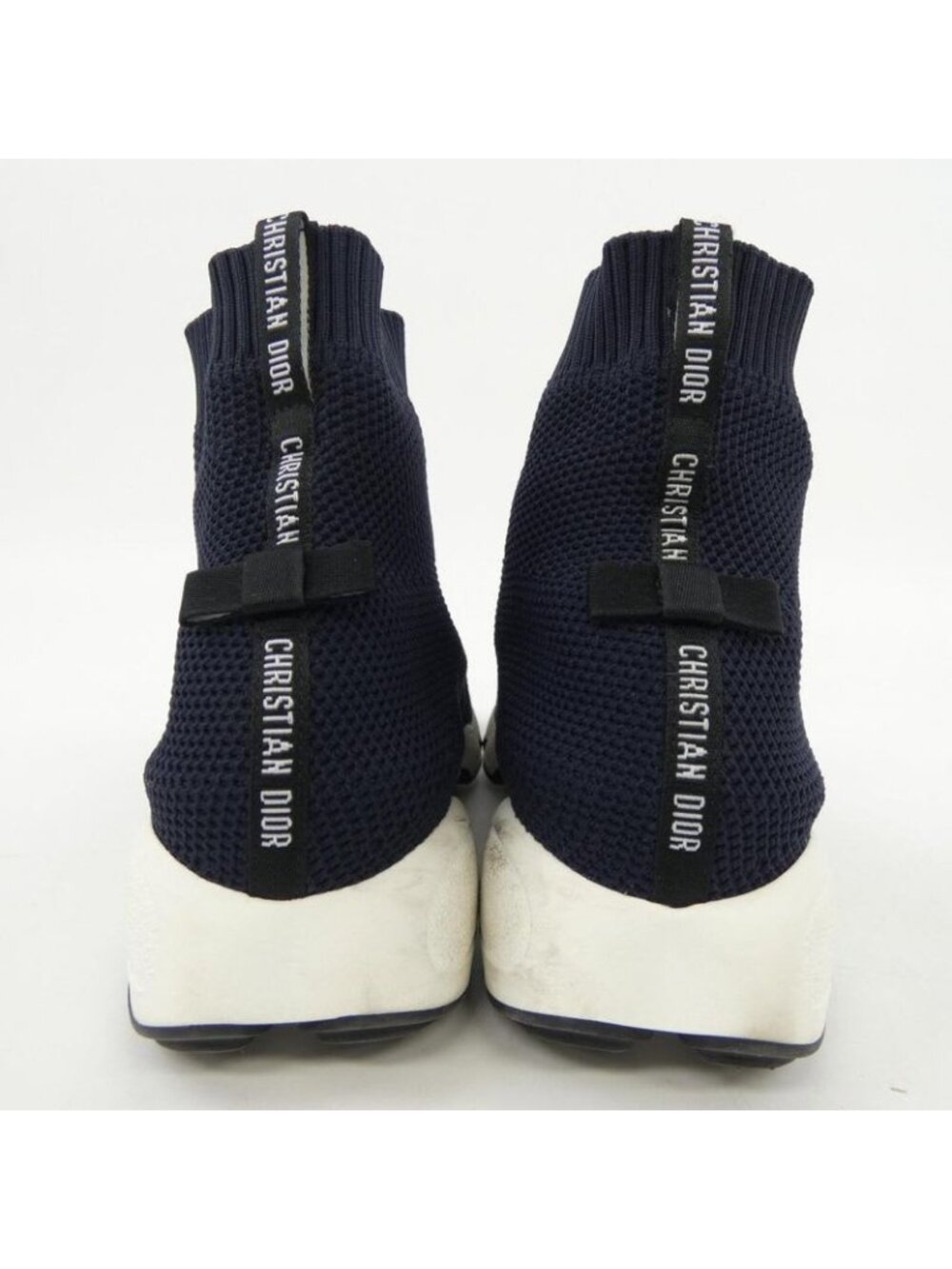 Christian Dior Fusion Size 37 Navy Sneakers - Picture 5 of 6